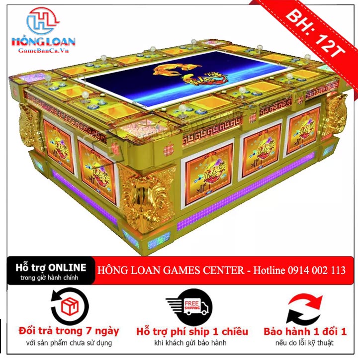 Máy bắn cá Kì Lân Lửa II